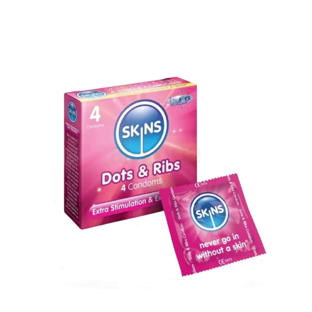 Skins Dots & Ribbed Condoms