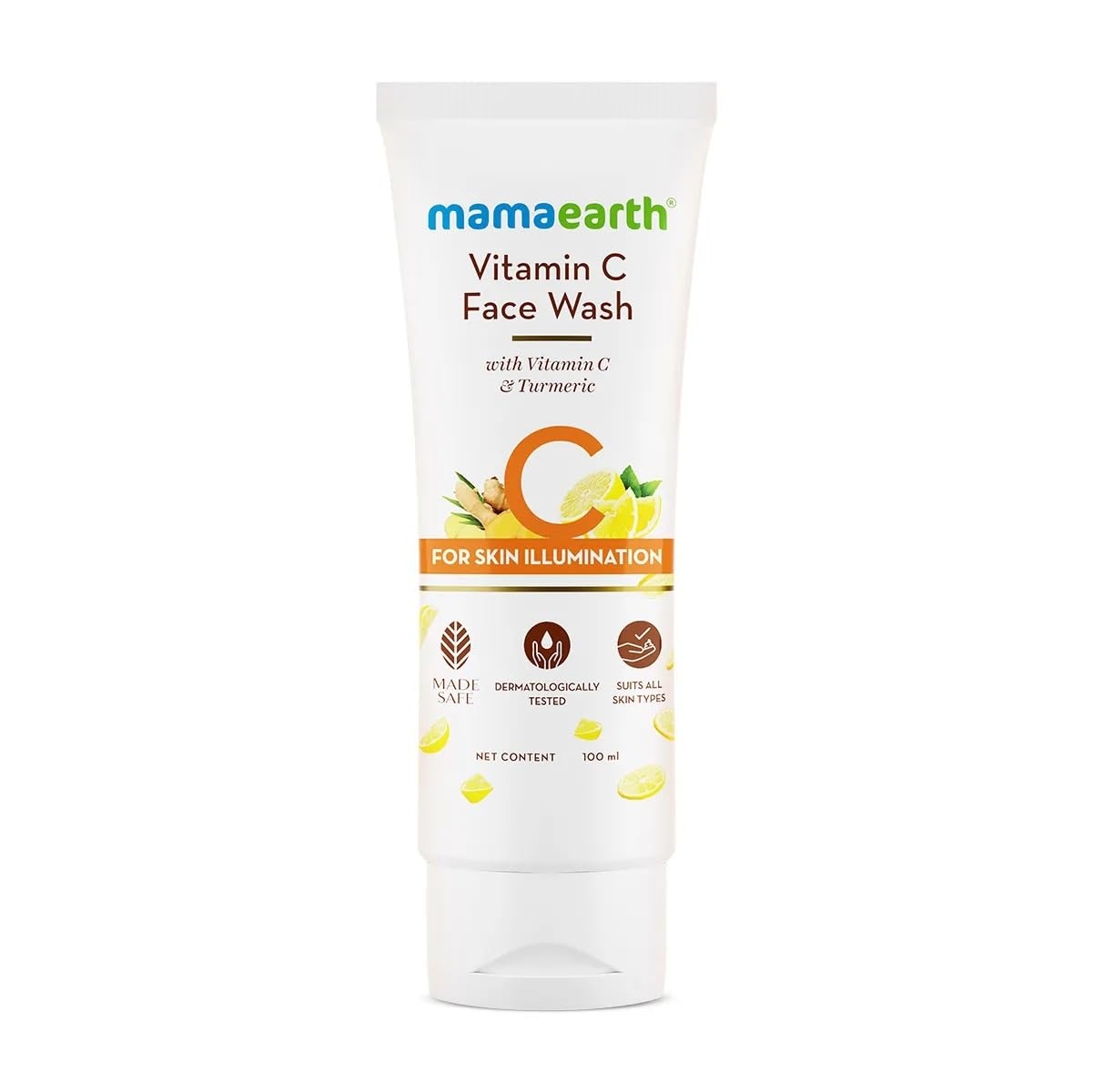 Mamaearth Vitamin C Face Wash with Turmeric 100ml
