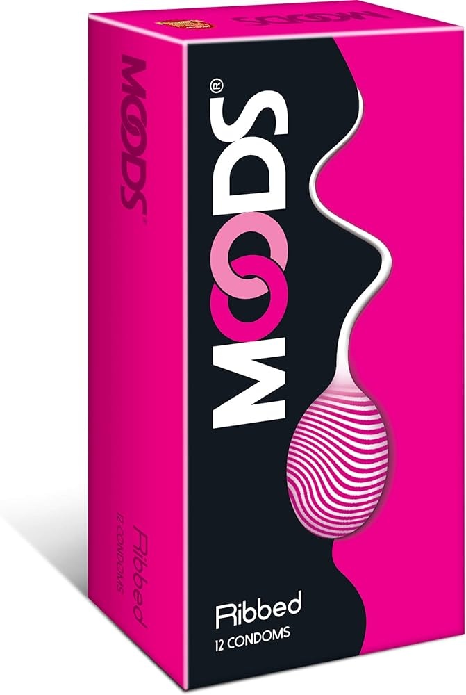 Moods Panache Ribbed Condom 12pc