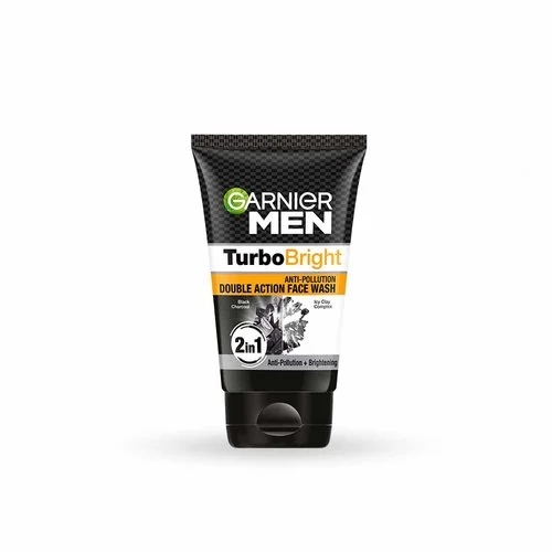 Garnier Men Turbo Bright Double Action Face Wash