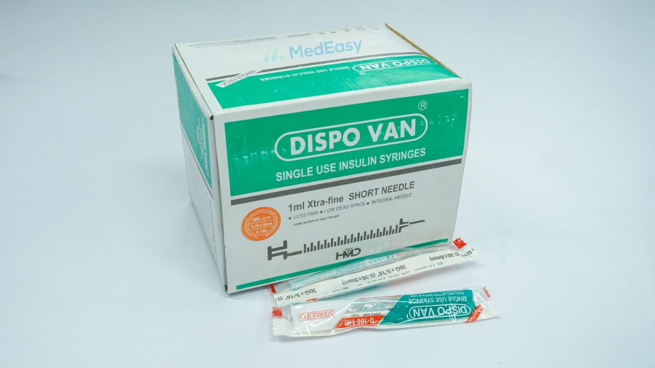 DispoVan Syringe 100IU
