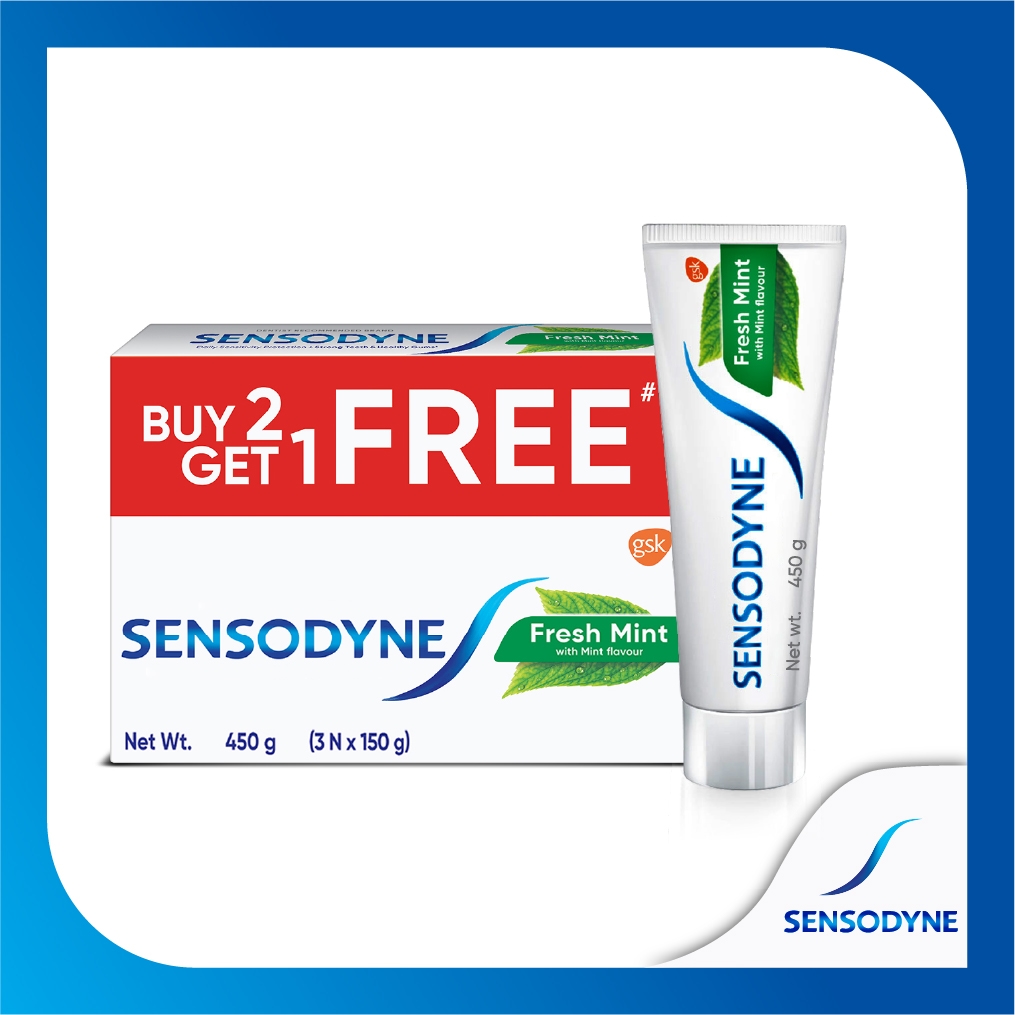 Sensodyne Fresh Mint Combo
