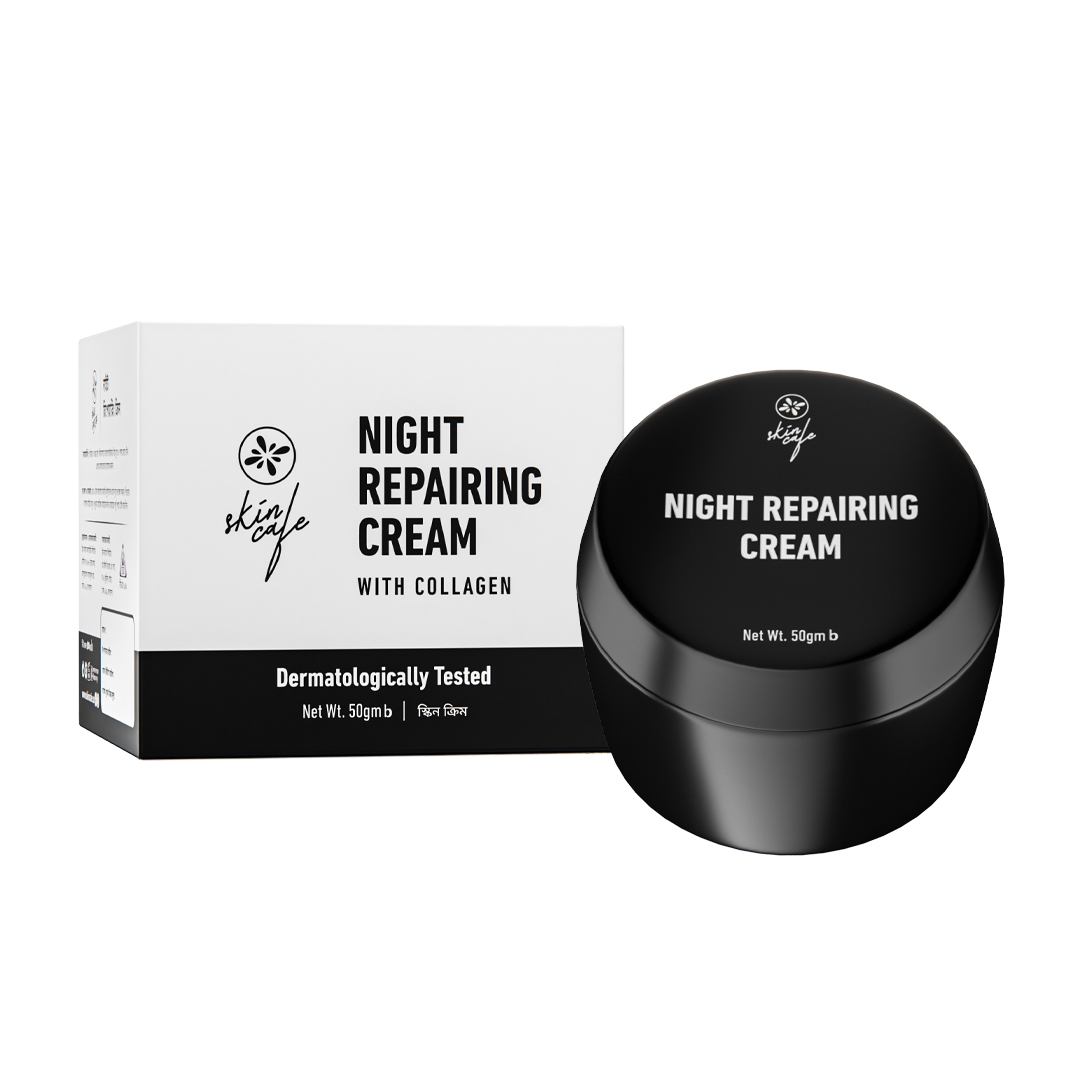 Skin Cafe Night Repairing Cream With Collagen 50g